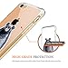 iPhone 7 Case Clear with Design, Swees Designer Pattern Case Cover, Colorful Cute Girly Case for Girls Women for Apple iPhone 7 4.7 inches Rose Gold, Bear