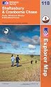 Shaftesbury, Cranbourne Chase, Poole, Wimbourne Minster and Blandford (OS Explorer Map): Poole, Wimborne Minster & Blandford Forum