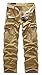 MR. R Men's Durable Multi-pocket Relaxed Fit Solid / Camo Cargo Pants