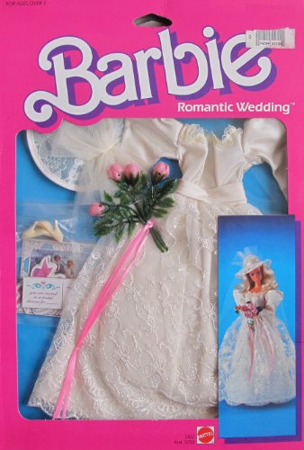 BARBIE Romantic WEDDING FASHIONS & Accessories (1986 Mattel Hawthorne)