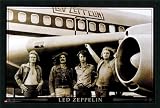 Led Zeppelin Plane Framed Posterz by unknown artist,37.7 x 25.7 Framed