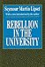 Book Rebellion in the University (Foundations of Higher Education)