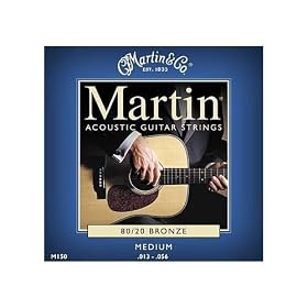 Martin M150 Medium Acoustic Guitar strings, Martin & Co