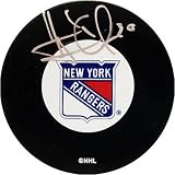Henrik Lundqvist New York Rangers Autograph Hockey Puck