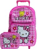 New Hello Kitty Pink Rolling and Lunch Bag