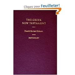 The Greek New Testament With Greek-English Dictionary