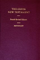 UBS4 Greek New Testament: WITH Greek-English Dictionary