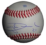 Candy Maldonado Autographed ROLB Baseball with "Candy Man" Nickname Inscription! San Francisco Giants, Toronto Blue Jays, Proof Photo of Candy Signing for Us.