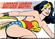 Wonder Woman White Landscape Background Refrigerator Magnet