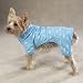 Dog Pajamas - Blue Goodnight Flannel Dog PJs w/Clouds, Stars  Moon - Small