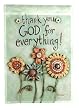 Seeds of Faith: Thank You God Large Impressions&reg; Flag