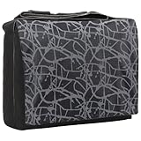 Black Forest Tangle 15.4 inch Laptop Padded Compartment Shoulder Messenger Bag for K-Cliffs Lifestyle