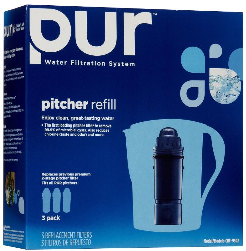 Cheap Pur Water Pitcher Replacement Filters, 2-Stage