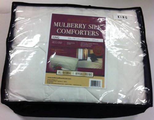 Mulberry Silk All Season Weight Comforter, California King