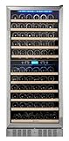 Kalamera 117 Bottle Compressor Wine Cooler Dual Zone with Touch Control