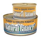Natural Balance Canned Cat Food, Turkey and Giblets Recipe, 24 x 6 Ounce Pack