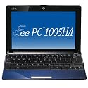 ASUS Eee PC 1005HA-PU1X-BU 10.1-Inch Blue Netbook - 10.5 Hour Battery Life