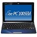 ASUS Eee PC 1005HA-PU1X-BU 10.1-Inch Blue Netbook - 10.5 Hour Battery Life