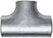 Merit Brass 01406-20 Stainless Steel 304/304L Schedule 10 Butt-Weld Pipe Fitting, Tee, 1-1/4