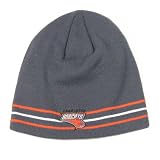Charlotte Bobcats Gray 3-Stripe Knit Beanie (Uncuffed)