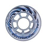 Rollerblade 72mm 80A Jr Inline Skate Wheels - 8 Pack 2012
