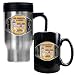 Los Angeles Lakers NBA Finals Champs Travel Mug and Black Ceramic Mug Set