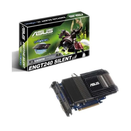 Asus nVidia GeForce GT240 - 1 GB DDR3 VGA/DVI/HDMI PCI-Express Video Card ENGT240 SLIENT/DI/1GD3/A On Sale