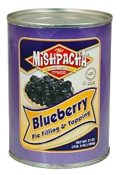 MISHPACHA Blueberry Pie Filling, 21-Ounce Tins (Pack of 3)