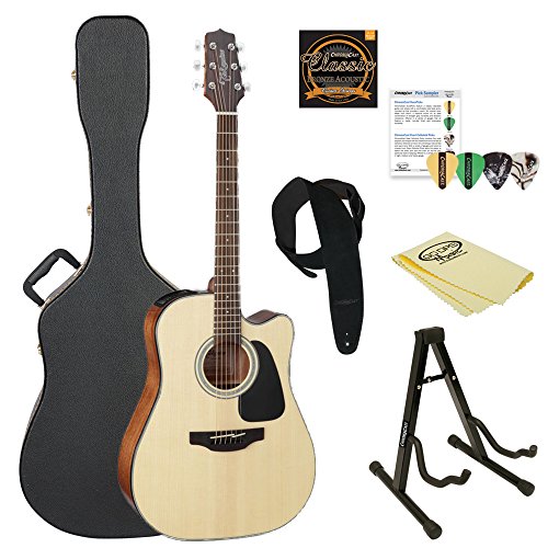 Takamine GD30CE NAT-KIT-2 Dreadnought Cutaway Acoustic-Electric Guitar, Natural
