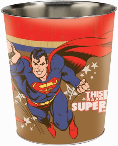 Superman Wastepaper Basket