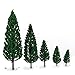 22 PCS 3-16 cm Green Model Trees Train Scenery Layout