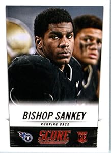 2014 Score Football Card #339 Bishop Sankey - Tennessee Titans NFL Rookie Card