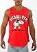 Mens Workout Tank Top Bad to the Bone by Pitbull