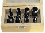CMT Industrial 40458 8 Piece Wood Plug Cutter Set