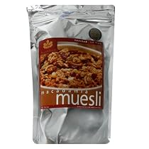 Brookfarm Toasted Macadamia Muesli, 17.6-Ounce Bags (Pack of 2)