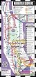 Streetwise Manhattan Bus Subway Map - Laminated Subway Map of New York City