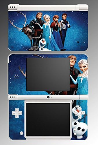 Frozen Movie Ice Princess Anna Queen Elsa Video Game Vinyl Decal Cover Skin Protector 15 for Nintendo DSi XL