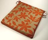 SEAT PAD SUPERIOR QUALITY SOLID FOAM INNER,WASHABLE,HEAVY COTTON SIZE 16X15