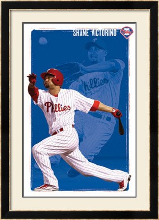Philadelphia Phillies - Shane Victorino Framed Poster Print, 31x43