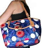 COACH POLKA DOT PRINT LEAH SATEEN HANDBAG TOTE 14667 NAVY 51joJitSDQL. SL160 COACH POLKA DOT PRINT LEAH SATEEN HANDBAG TOTE 14667 NAVY