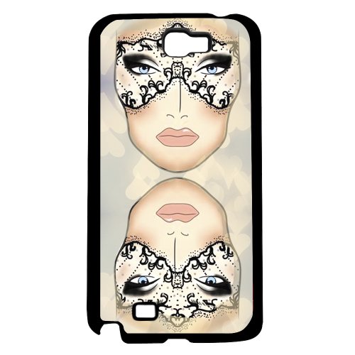 Colorful Makeup Eyeshadow Palette Hard Snap on Phone Case (Note 2 II)