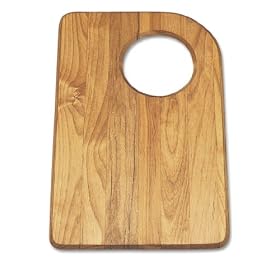 Buy Blanco 440251 Wood Cutting Board, Fits Wave drop-in sinks, Red Alder by Blanco