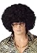 California Costume Men's Jumbo Afro Wig, Black, ADULT