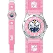 Edmonton Oilers NHL Girls "Future Star Series" Watch (Pink)