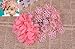 Doinshop Colorful Baby Kids Lace Flower Headband Hair Bow Band Accessories Headwear (pink)