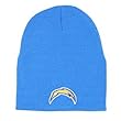 Cuffless San Diego Chargers Classic Knit Beanie - Navy Blue