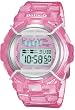Casio Women's Baby-G BG1001-4AV Pink Resin Quartz Watch with Pink Dial