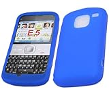 iTALKonline SoftSkin BLUE Super Hydro SILICONE Protective Armour/Case/Skin/ ....