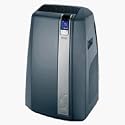 DeLonghi PAC W130E 13,000-BTU Eco-Friendly Portable Air Conditioner with Water Technology
