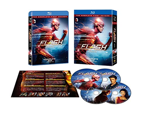 THE FLASH / フラッシュ ＜ファースト・シーズン＞ コンプリート・ボックス(4枚組) グラント・ガスティン キャンディス・パットン リック・コスネット ダニエル・パナベイカー カルロス・ヴァルデス